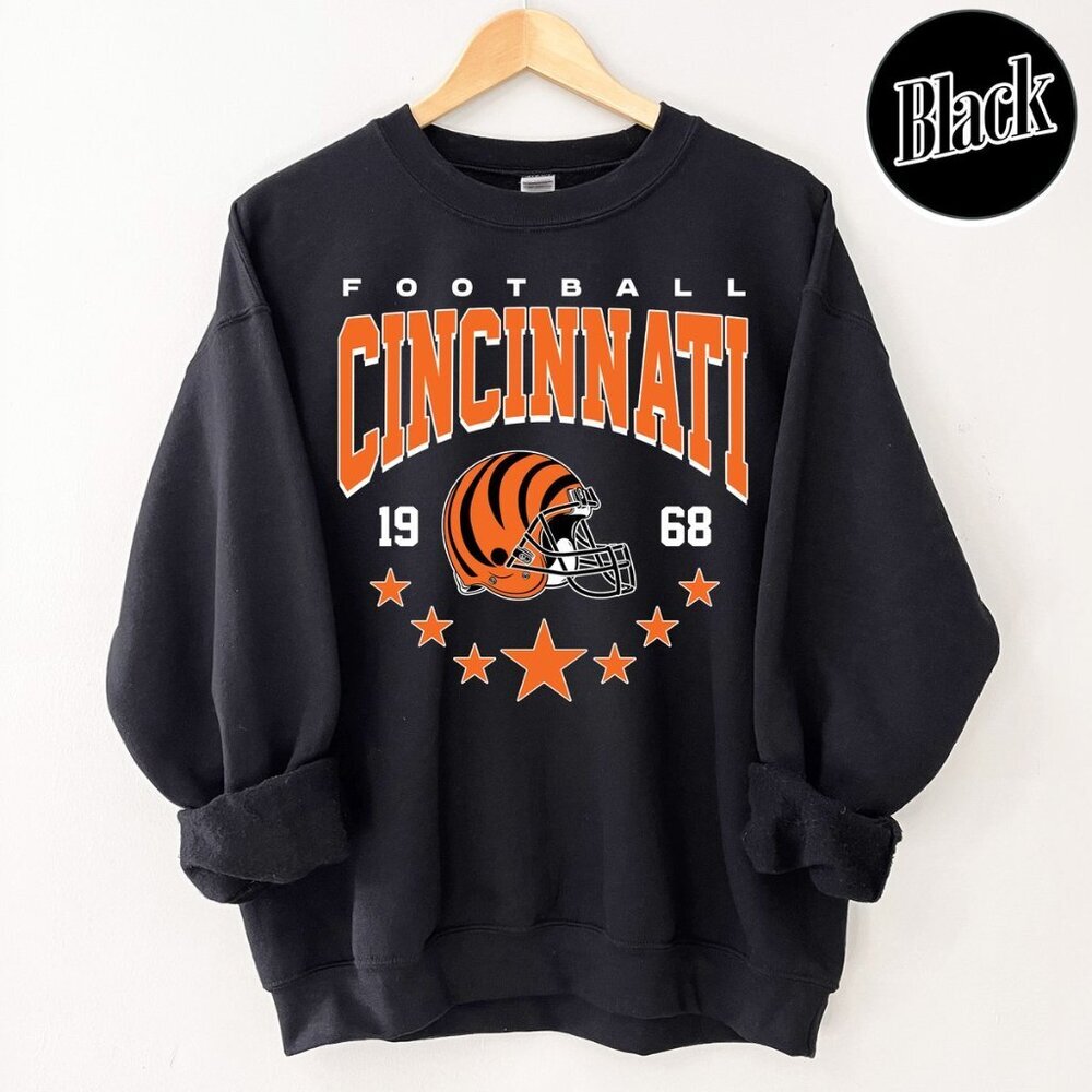 Cincinnati Football Vintage Style Crewneck Sweatshirt For Fan 05